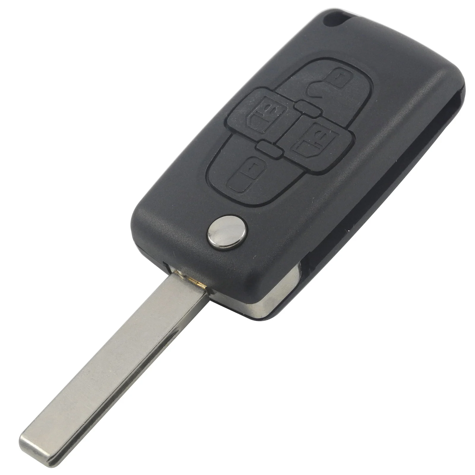 2/3 / 4B дистанционного флип ключа автомобиля Shell CE0523 для Peugeot Partner 107 307 407 607 807 Citroen C2 C3