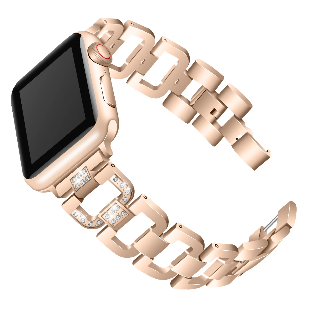 Joyzoy ремешок для Apple Watch Series 4, 3, 2, 1 модный браслет на запястье для iWatch 38 мм, 42 мм, 40 мм, 44 мм, ремешок для часов