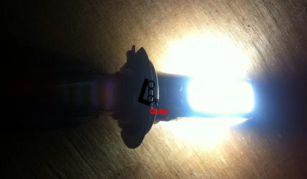 Бесплатная shipping-2X высокомощная лампа H7 Белый COB LED DRL противотуманная