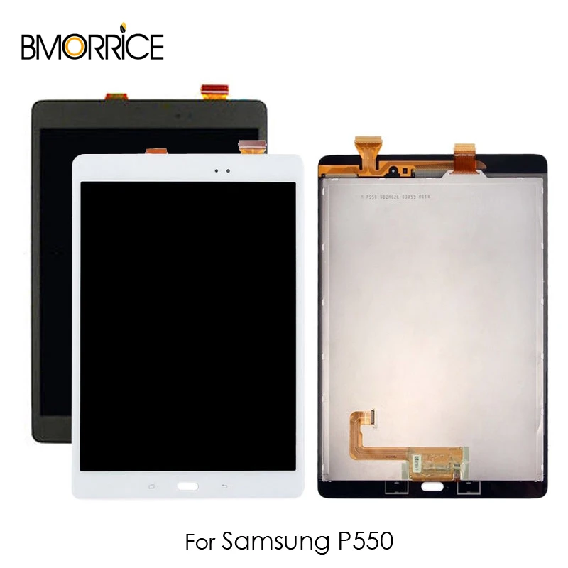 ЖК дисплей для Samsung Galaxy Tab A P550 SM сенсорный экран дигитайзер Сенсорная панель в