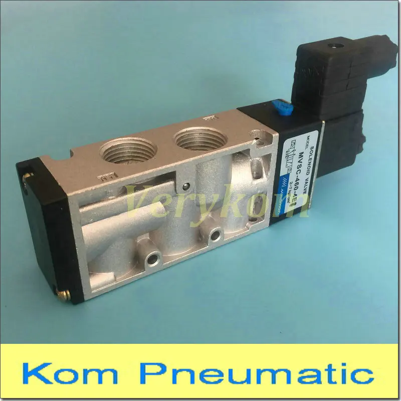 Mindman Тип электромагнитный клапан DC 12 V 24 V AC 110 V 220 V 2 Позиция 5 Путь 2/5 MVSC-460-4E1 MVSC-220-4E1 MVSC-260-4E1 MVSC-300-4E1 E2