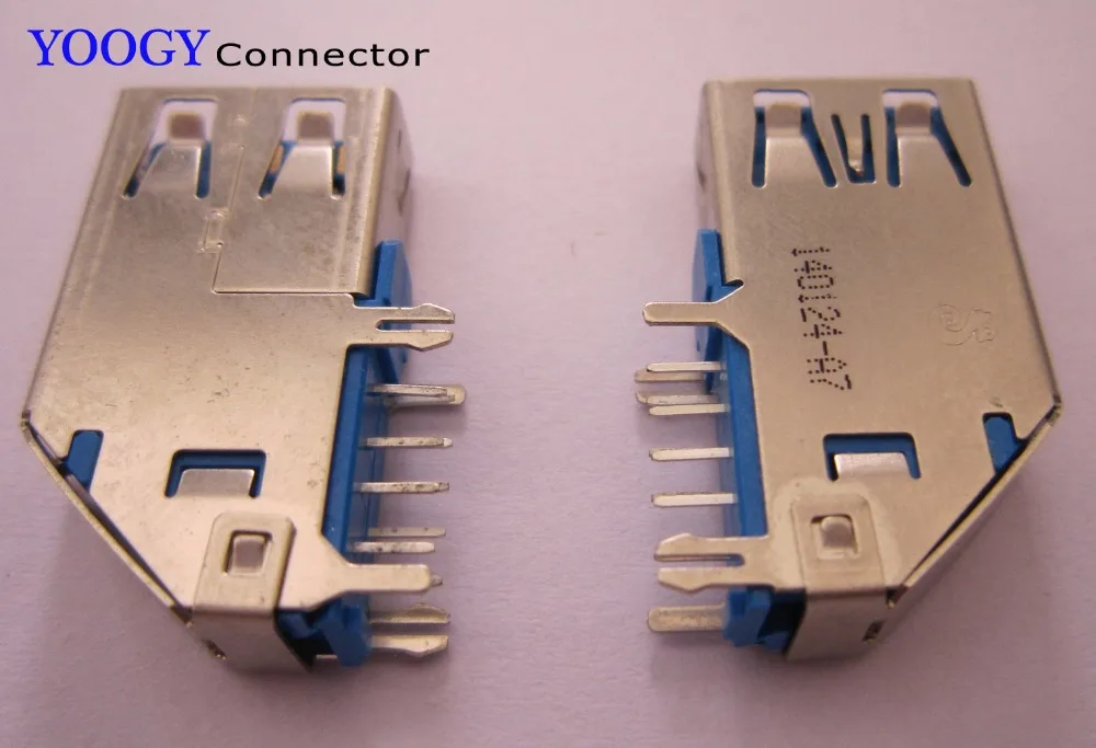 Длинный секционный вертикальный Женский Разъем USB 3 0 длина = 28 мм для общего