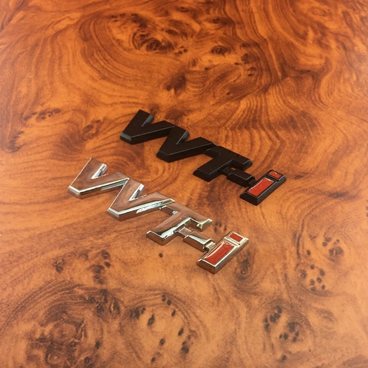 Металлическая 3D эмблема VVT-i VVTi 2 шт. значок на крыло автомобиля Наклейка для TOYOTA