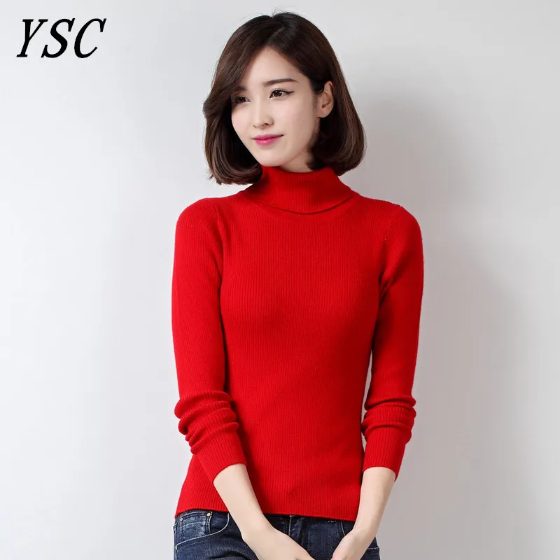 YUNSHUCLOSET 2017 Зимние Горячие продажи Женский вязаный кашемировый шерстяной свитер