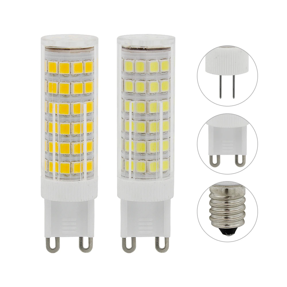 Светодиодная лампа G9 220 в 230 В 2835 SMD 33 51 75LED s высококачественная керамическая G4 E14| |