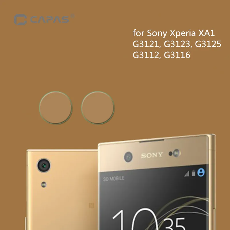 2 шт. Защитная пленка для задней камеры Sony Xperia XA1 Ultra Dual закаленное стекло Plus