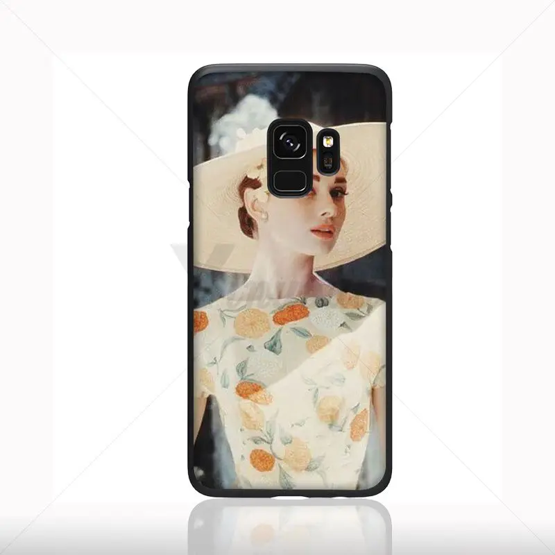 Yinuoda Одри Хепберн ТПУ Мягкий силиконовый чехол для телефона samsung Galaxy s7 S10plus s9 s8 plus