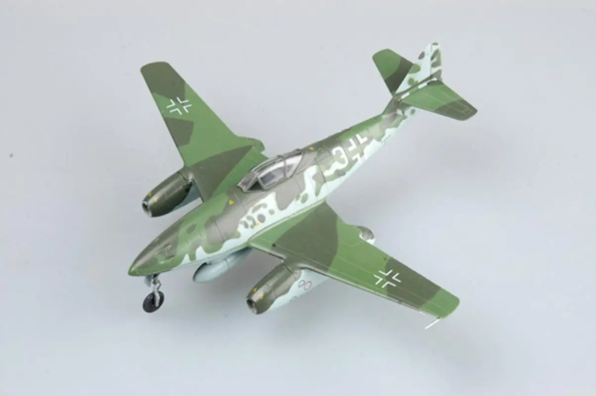 WW2 Немецкий Me 262 A Schwalbe KG44 от Galland самолет без литья под давлением легкая модель |
