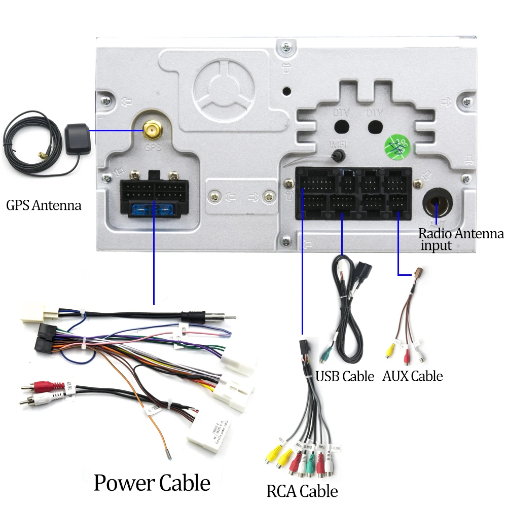 Автомагнитола Owtosin мультимедийный видеоплеер навигация GPS Android 9 0 для Subaru Forester/Subaru