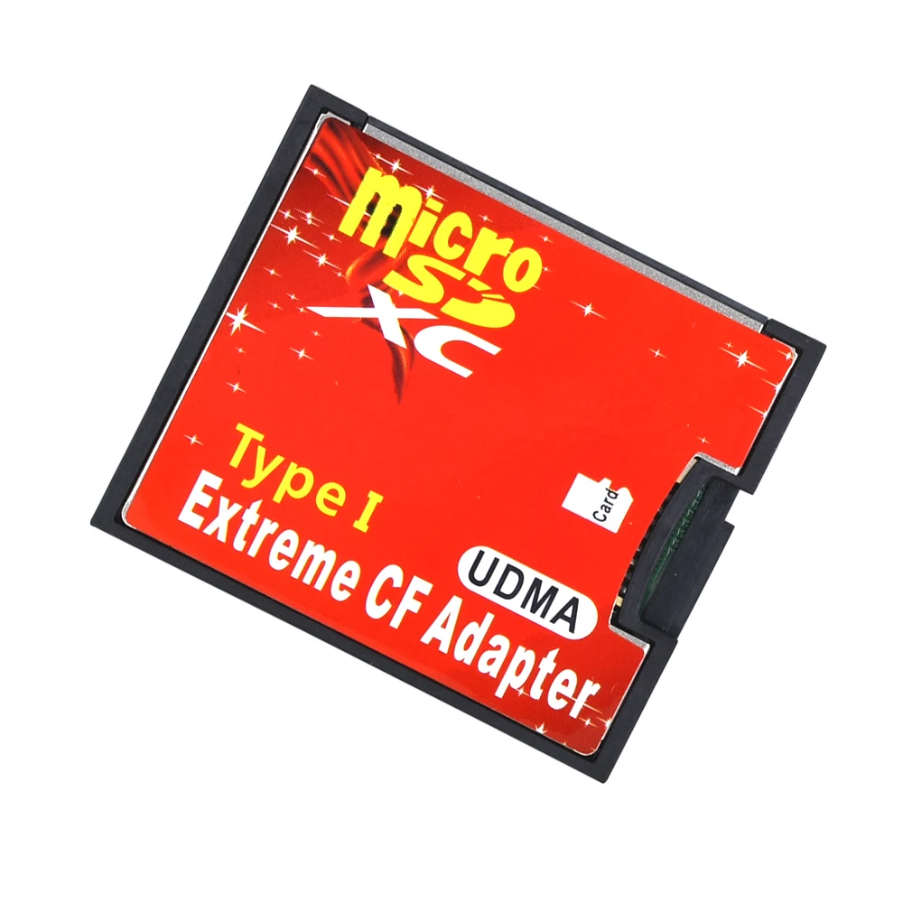 TISHRIC Новый Micro SD TF к адаптеру карта CF для MicroSD/HC компактной флэш-памяти типа I