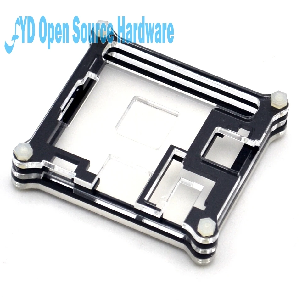 

Transparent two-color shell box for Raspberry Pi A + Raspberry