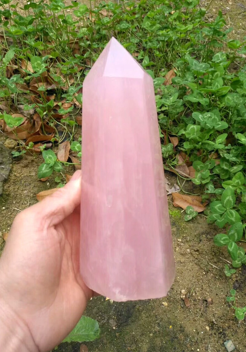 

70-80mm Natural clear quartz Crystal gemstone point reiki healing chakra rock quartz crystal wand decoration
