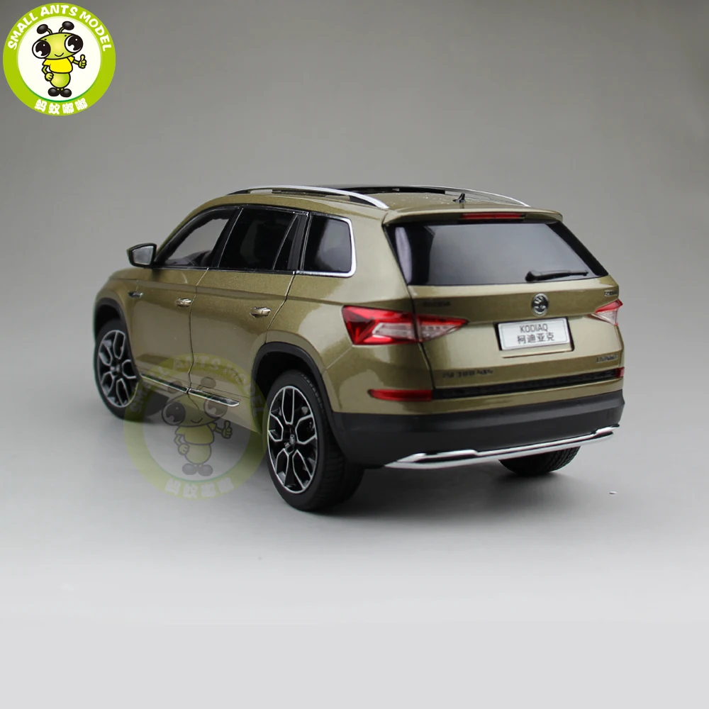 1/18 Skoda KODIAQ SUV литая модель металлическая модель автомобиля SUV Подарочная коллекция хобби золото
