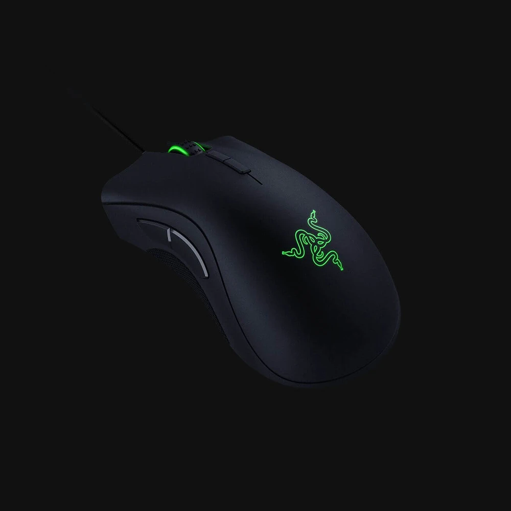 Проводная игровая мышь Razer DeathAdder Elite 16000 точек/дюйм, оптический сенсор, 7 автономных программируемых кнопок, эргономичный дизайн