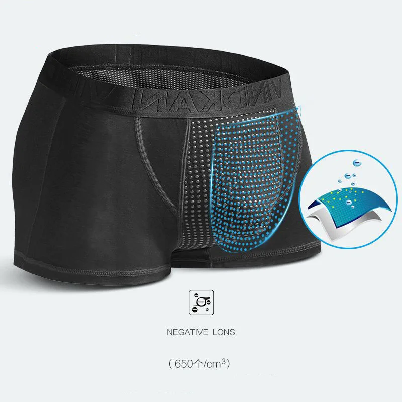 3 Pieces Shorts Male Underwear Mens Sexy Magnetic Therapy Boxer Shorts Health Care Underwear Breathable Casual Boxer Panties 06