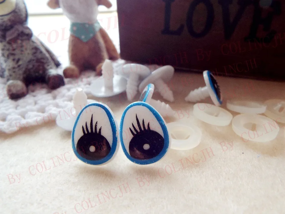 Глаза безопасные для игрушек и кукол 13 х6 мм 50 пар (100 шт.)|safety eyes|safety eyes for toyseyes toys |
