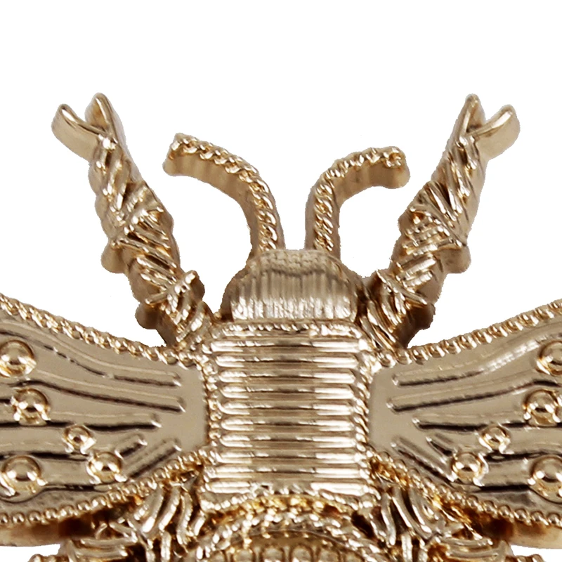 Металлические заклепки в виде пчелы 50 шт. застежки крючки для шитья одежды