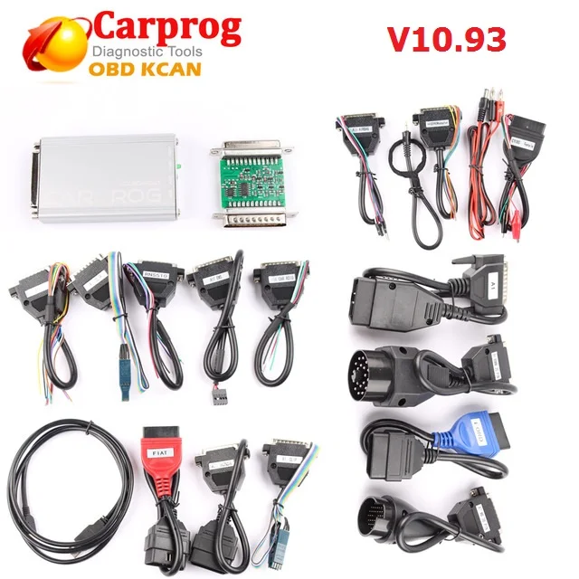 2020 лучший CARPROG Полный V10.93 программатор чип 74hc125 автомобильный prog полный комплект
