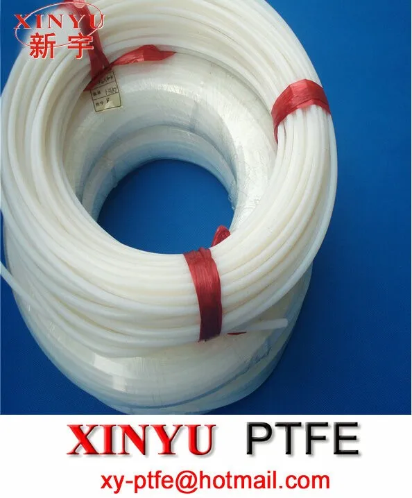 Высокая точность 100% чистая Трубка PTFE F4 шланг трубка белый Размер