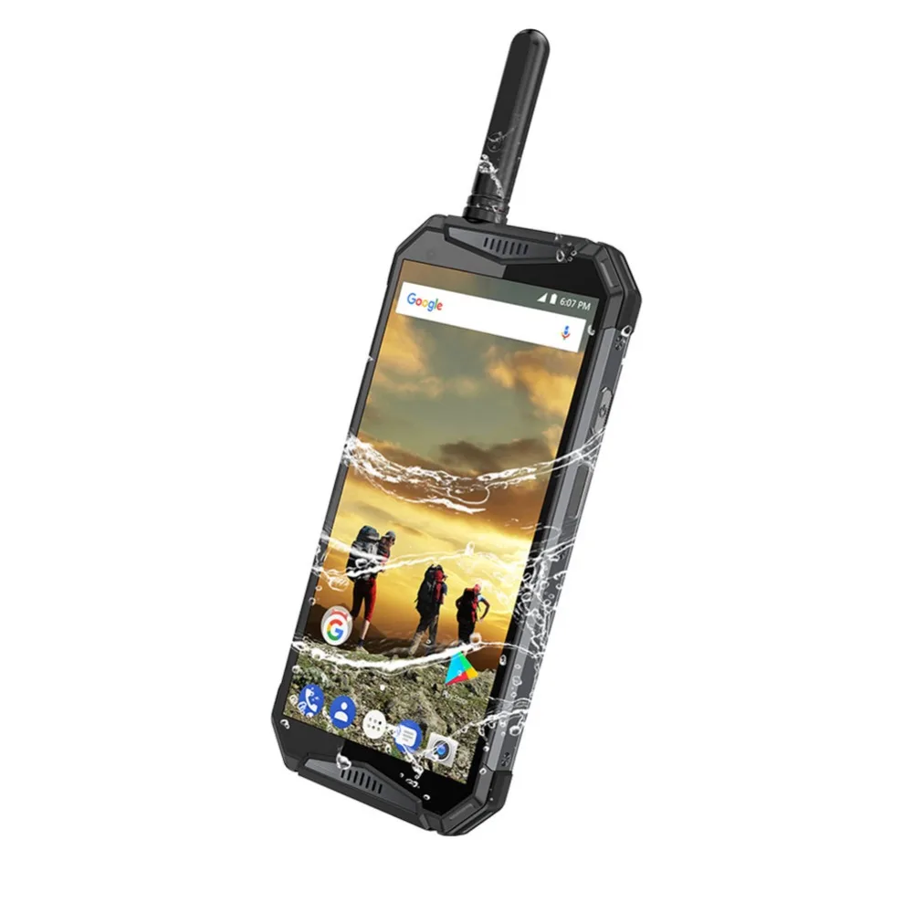 Водонепроницаемая рация ulefone 3T 10300 мАч IP68 смартфон на базе Android 8 1 IP 3G 4G WCDMA радио DMR