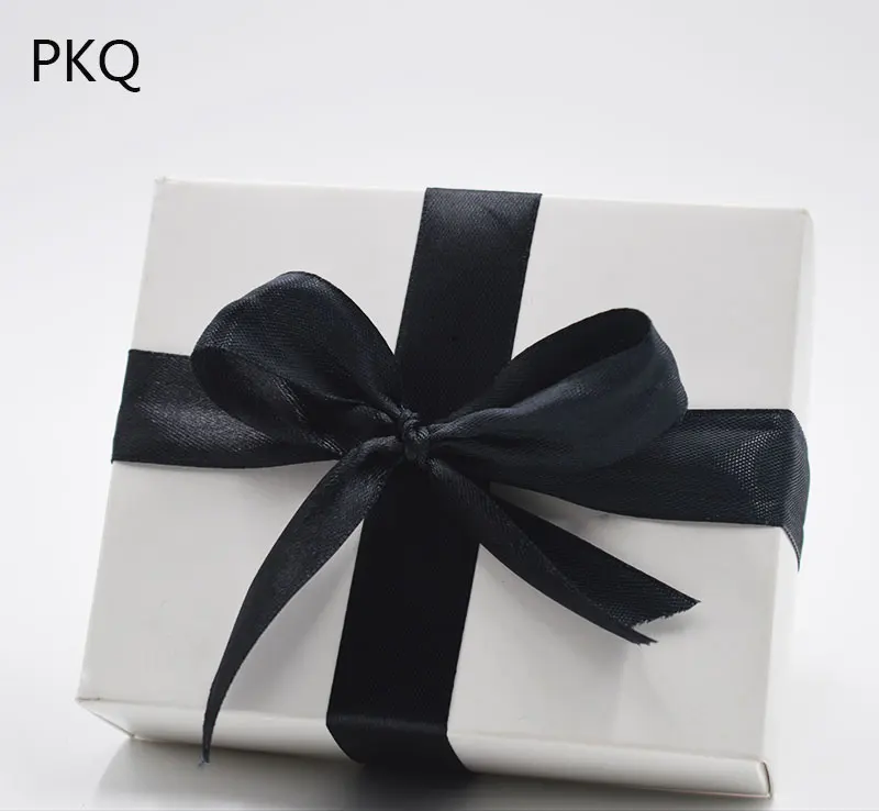 10 шт маленькая крафт-бумага шарф носок упаковочная коробка Черная бумажная