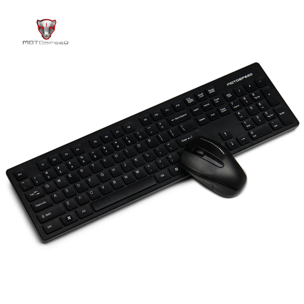 MOTOSPEED AG4000 2 4G HZ беспроводная клавиатура и мышь комбо с прочной эргономикой дизайн