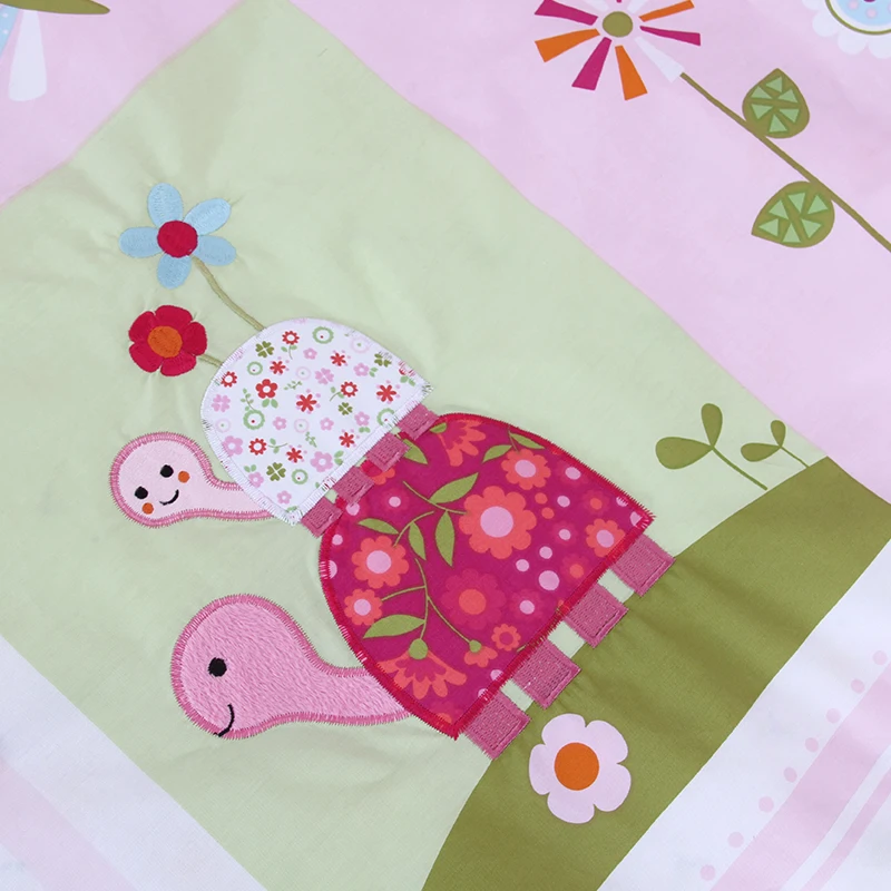 7 шт. комплекты детского постельного белья с вышивкой/милый комплект одеял для