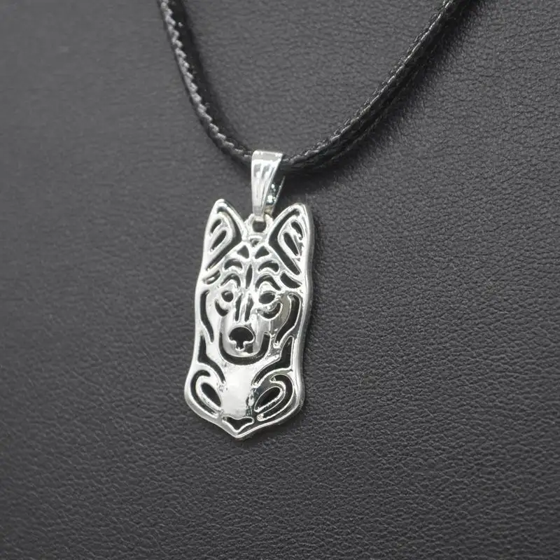 Женская веревочная цепочка бижутерия для домашних животных ожерелья Klee Kai из