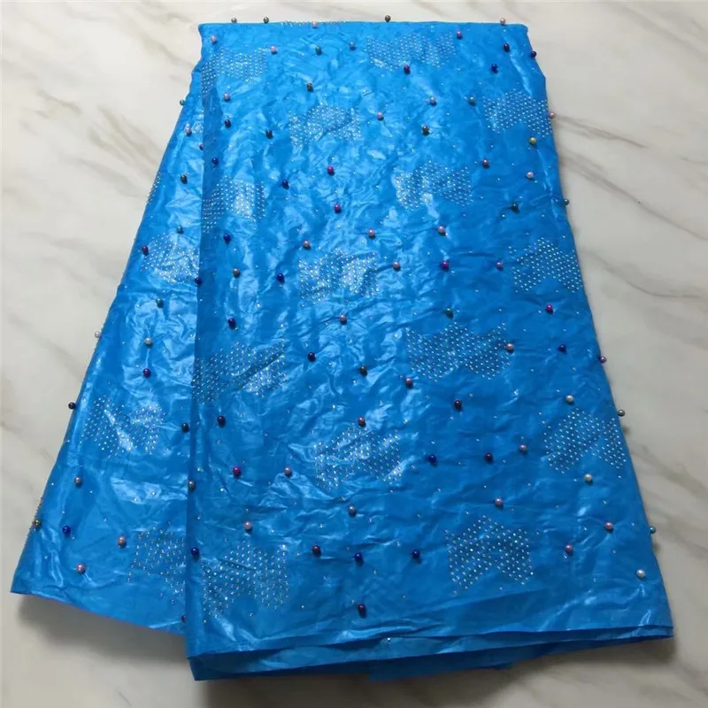 

tissu bazin riche getzner with beads and rhinestones bazin riche fabric for women dress african fabric high quality
