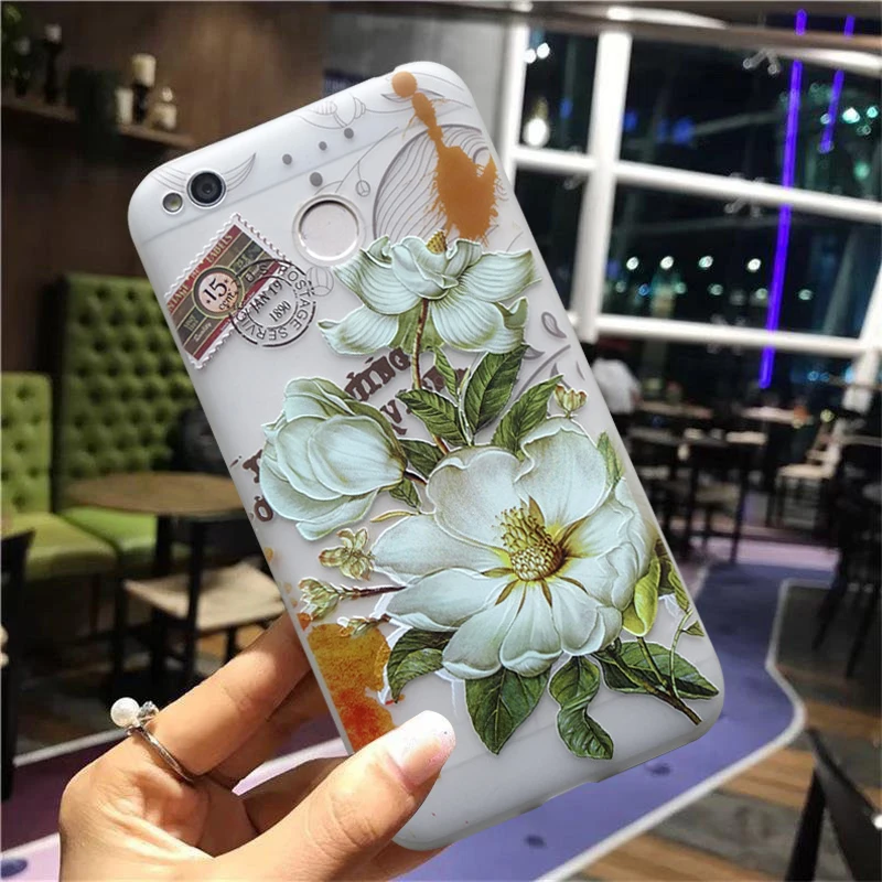 Роскошный мягкий чехол из ТПУ для задней панели телефона Xiaomi Redmi 4X задняя крышка с