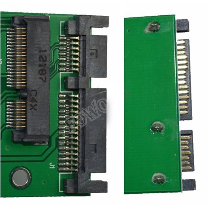 MSATA SATA mini PCIE до 2 5 II адаптер для жесткого диска PCI Express 1 8 ''SSD 5'' 22 контактный