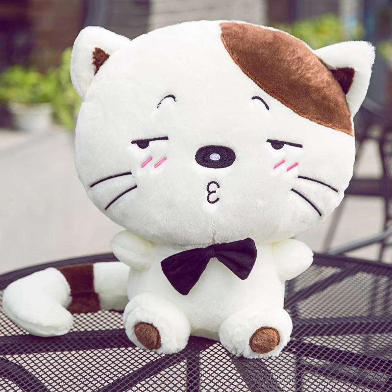 Dorimytrader Kawaii Мультфильм толстый кот плюшевая кукла большая набивная аниме котенок
