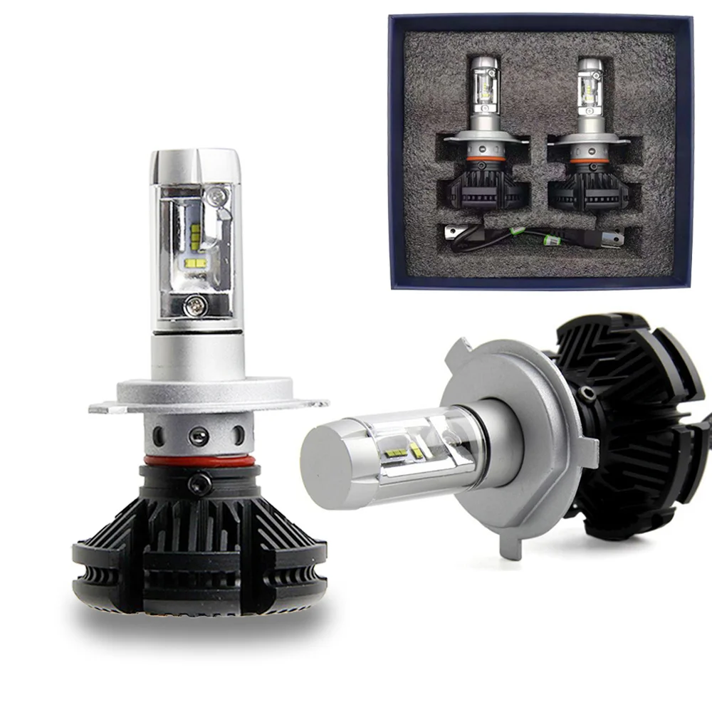 Светодиодный фонарь для автомобильных фар H4 H7 H11 H1 H3 H27 9005 9007 880 12V 12000LM светодиодный