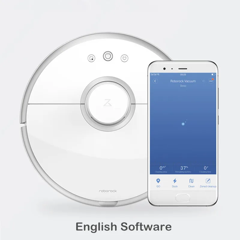 Международная версия mihome Roborock S50 робот пылесос 2 WIFI приложение управление влажной