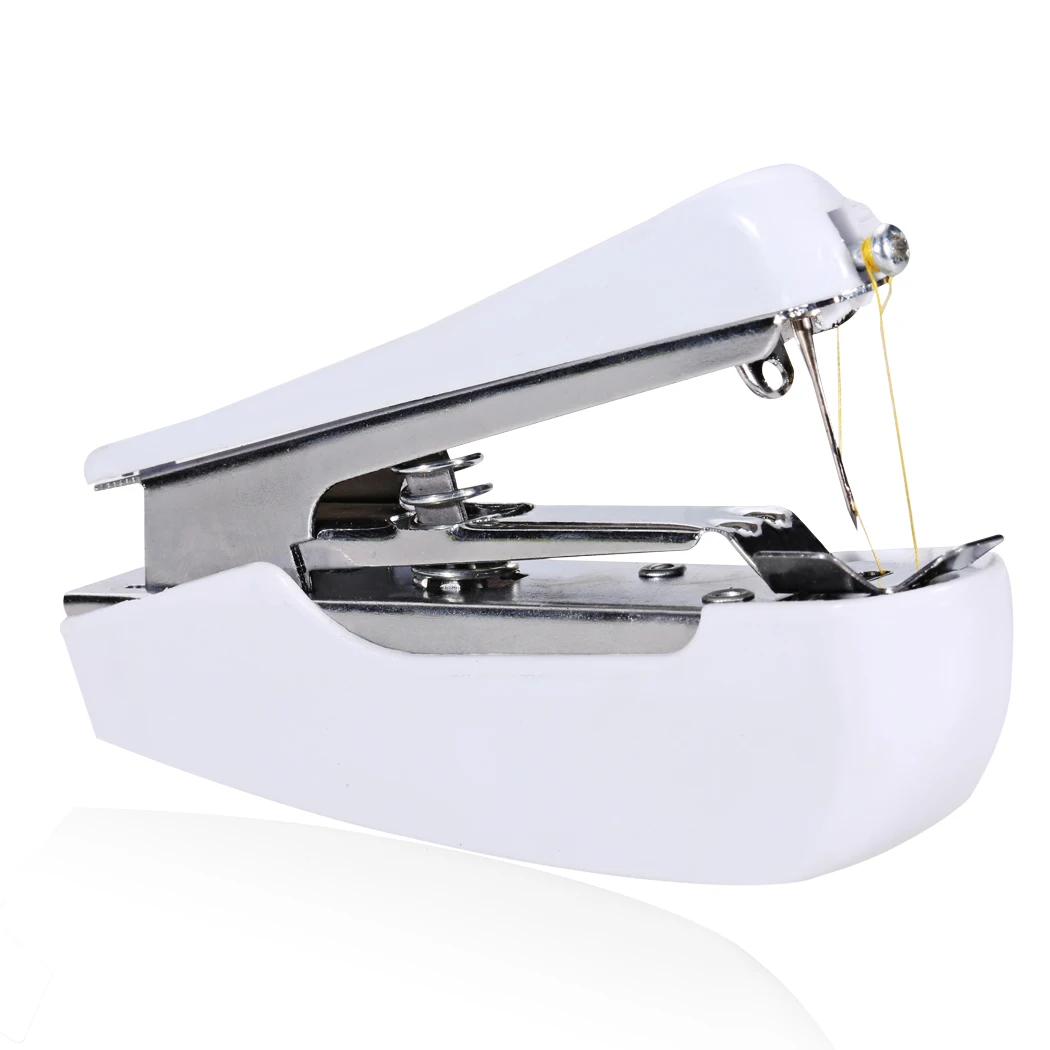 Переносная ручная швейная машина аксессуары DIY мини ручная швейная машина для одежды Faric для домашних инструментов