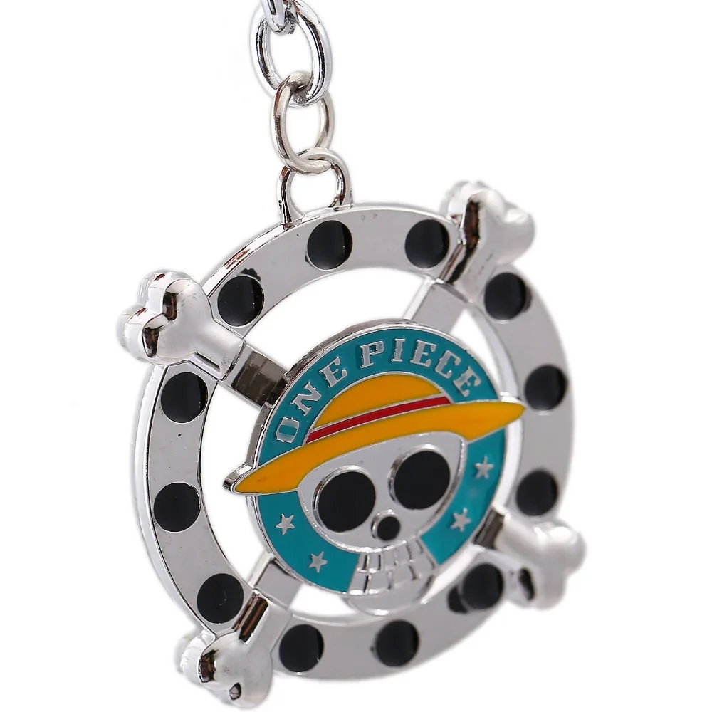 MS Jewelry цельный брелок вращающийся Luffy Брелок держатель подарок Chaveiro