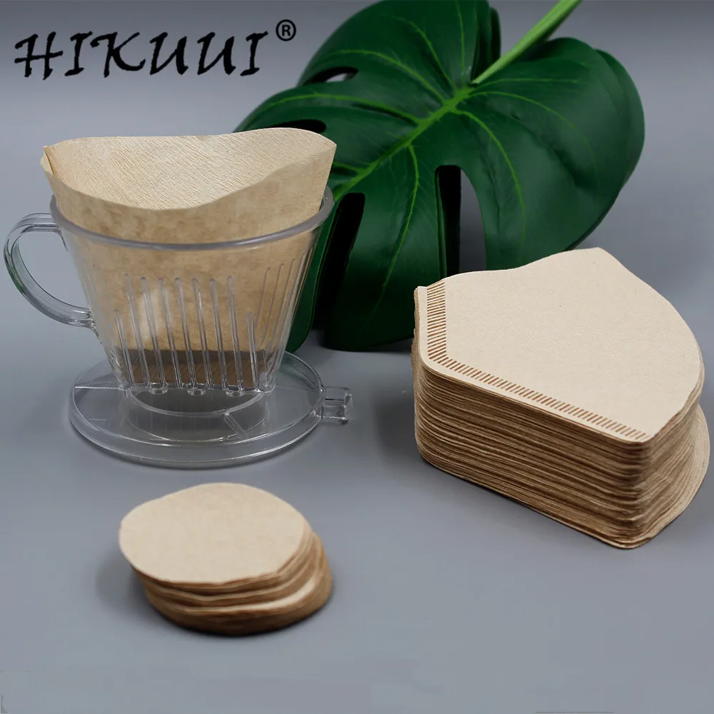 Новая комбинация фильтр для кофе + две разные фильтрующие бумаги портативный с