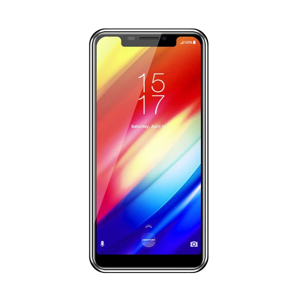 HOMTOM H10 5 85 дюйма Android 8 1 4 GB + 64 мобильный телефон Face ID отпечатков пальцев MTK6750T