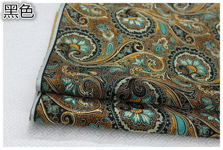 High quality yard dyed jacquard tapestry satin 3D brocade fabric for dress cushion cover curtain patchwork 75x100cm | Дом и сад