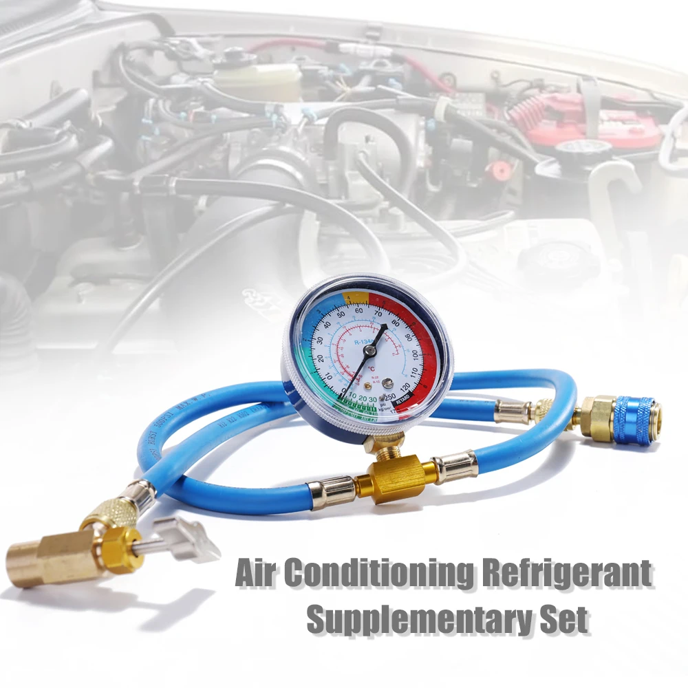 Автомобильный шланг для кондиционера AC R134A охлаждающей жидкости заряжаемый