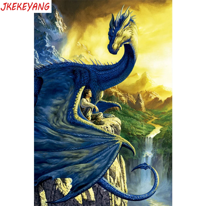 

5D DIY square/round Diamond painting Dragon Cross Stitch Diamond Embroidery Pattern Rhinestone home decor J1109