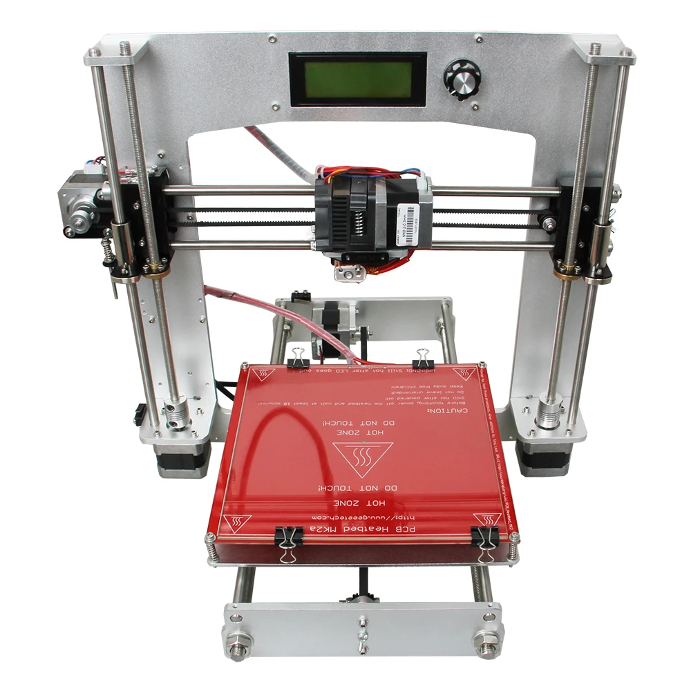 Geeetech все алюминиевые 3d принтер DIY Kit Высокая точность Reprap Prusa i3 с бесплатным
