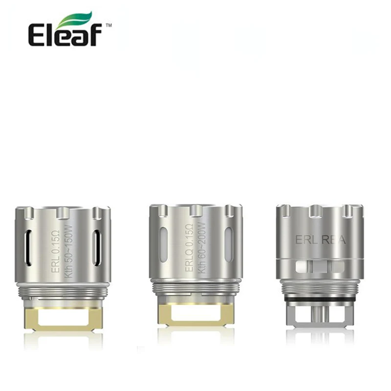 Акция 5 шт./лот Eleaf ERL RBA 0.15ohm Rebuildable Головка Катушки 50 150 Вт ERLQ 60 200 для Melo RT 25