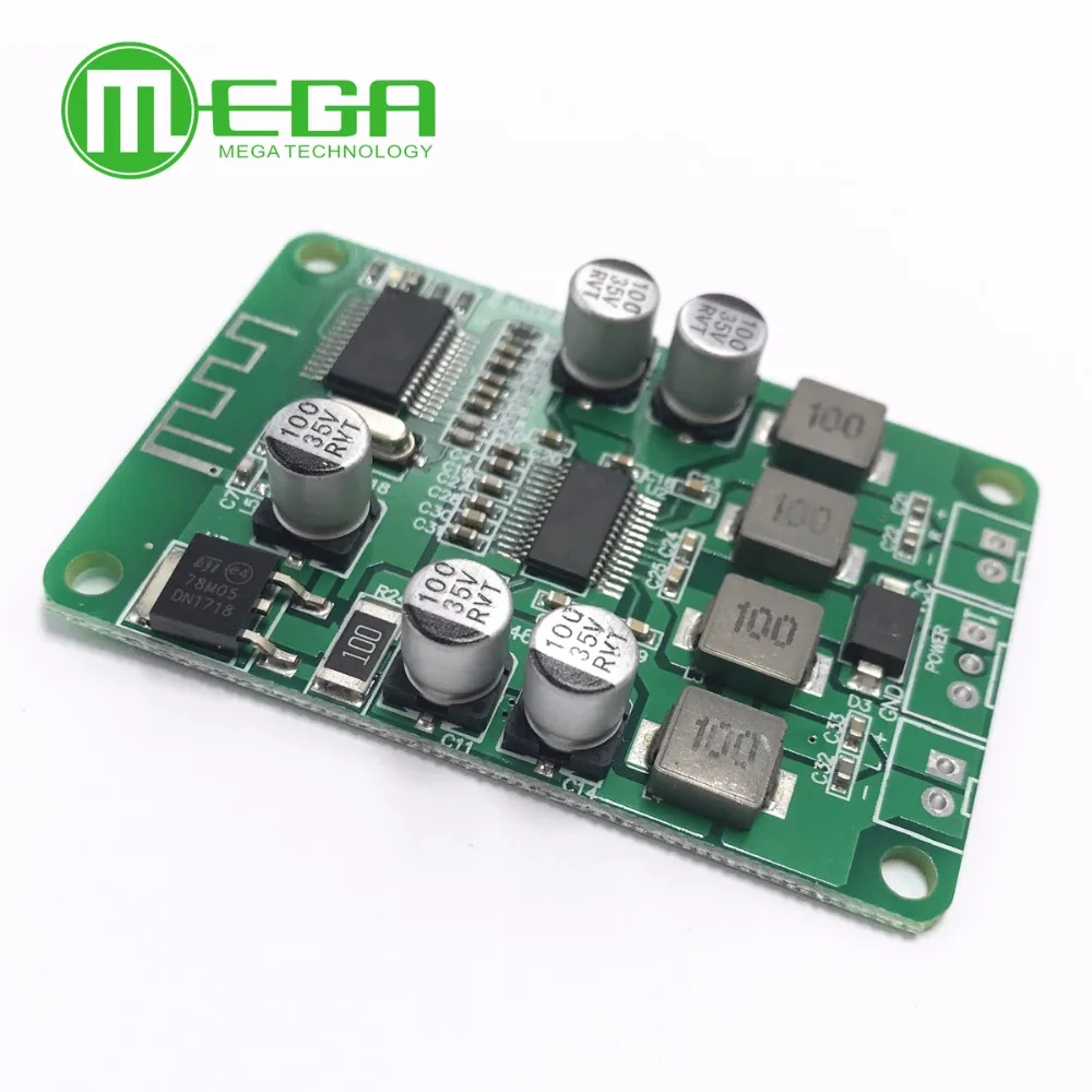 Плата усилителя мощности TPA3110 2x15 Вт с Bluetooth для динамика 4/6/8/10 Ом Двухканальное