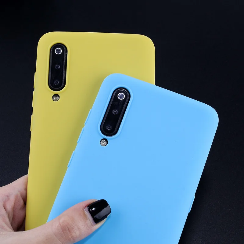 Silicone Case For Xiaomi Redmi Mi 8 Lite Candy Color TPU Covers mi 9 4X 4A 5A S2 5 Plus 6 Pro Note 7 | Мобильные телефоны и