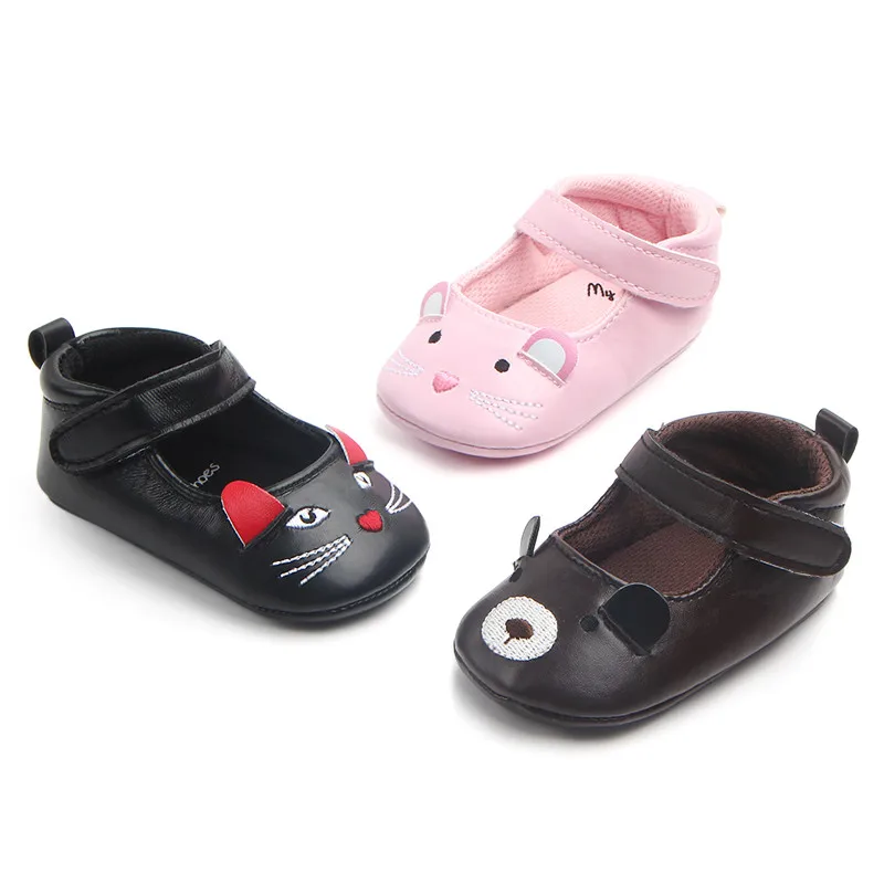 Обувь принцессы для маленьких девочек детская обувь Mary Jane Bebe из искусственной
