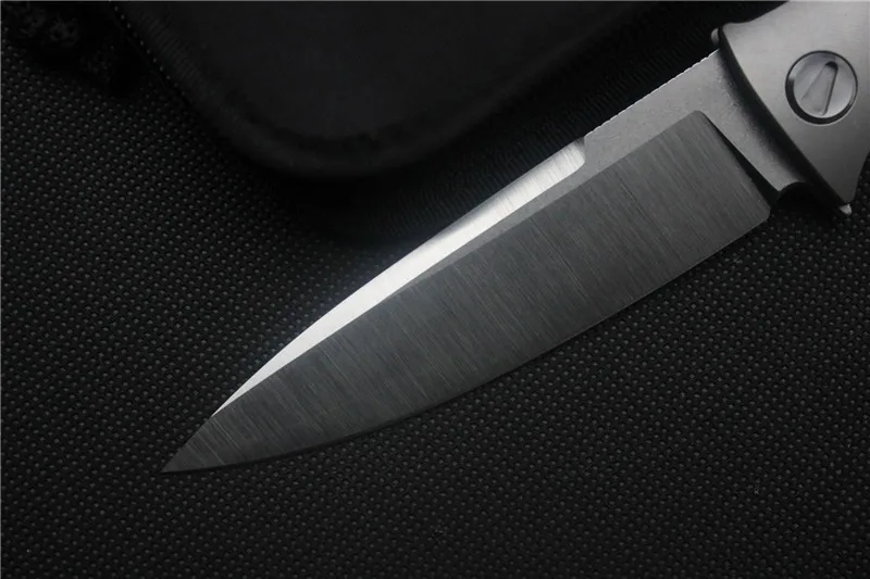 Бесплатная доставка VESPA knifeTom Майо Лезвие ПСК-S35VN (Пятна/Пятно + StoneWash) Ручка: TC4 на