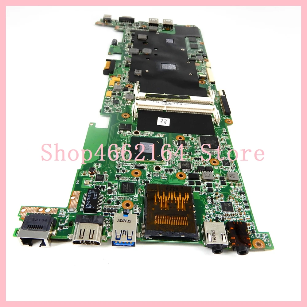 U36SG материнская плата I7-2640 процессор GT610M 1 ГБ REV2.1 для ASUS U36SG U36SD U36 U36S материнская плата для ноутбука 90R-NBJMB1700Y Тесты ОК