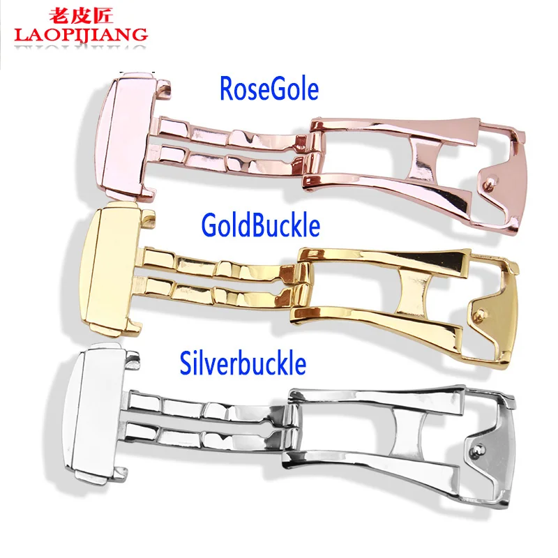 Ремешок для часов из силиконовой резины с изогнутым концом и пряжкой установки