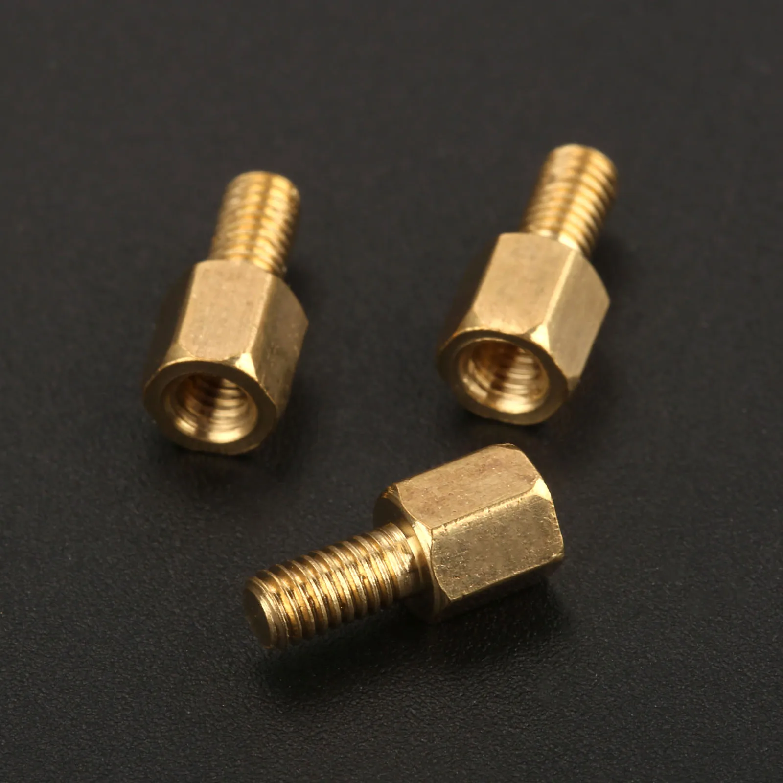 10Pcs M3 Male Hex Hexagonal Brass Pillars Standoff Spacer 12+6/15+6/20+6/25+6/30+6/35+6MM Stud Hollow | Обустройство дома